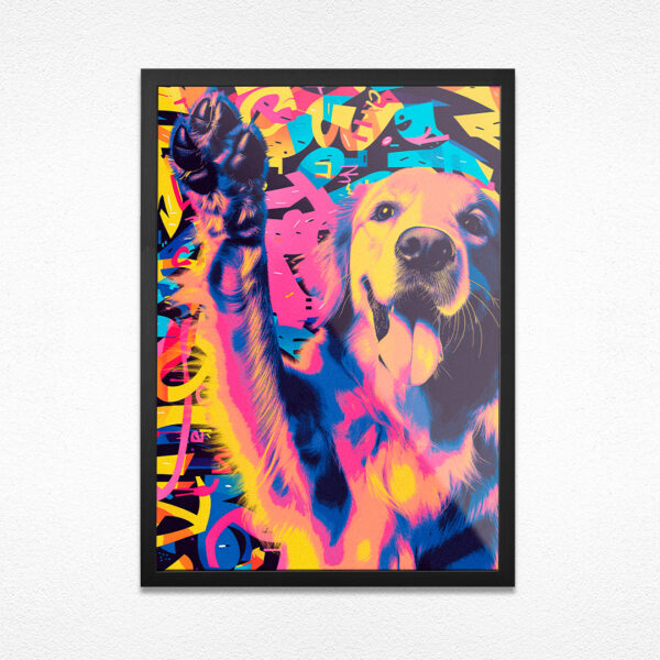 QUADRO DO PET PERSONALIZADO COLORS